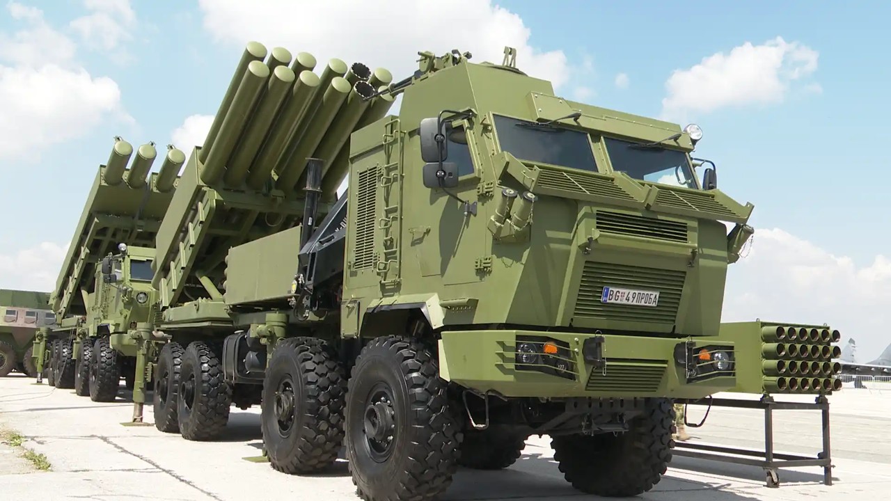 TAMNAVA Serbian 122mm 262mm MLRS (B)